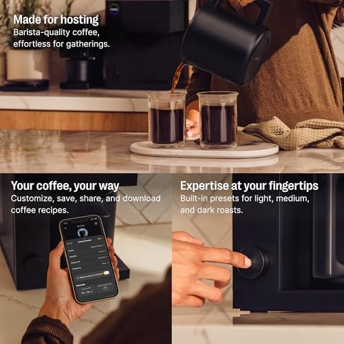Photograph of the Fellow Aiden Precision Drip Coffee Maker, Thermal Carafe, Perfect Temperature Control, Bloom Cycle, Single Serve to 10 Cup Capacity, Matte Black one of the Best Coffee Makers